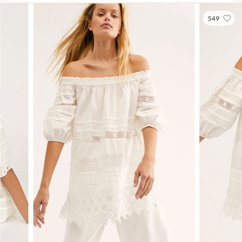 NWOT Free People Sounds of Summer Tunic (size XS)